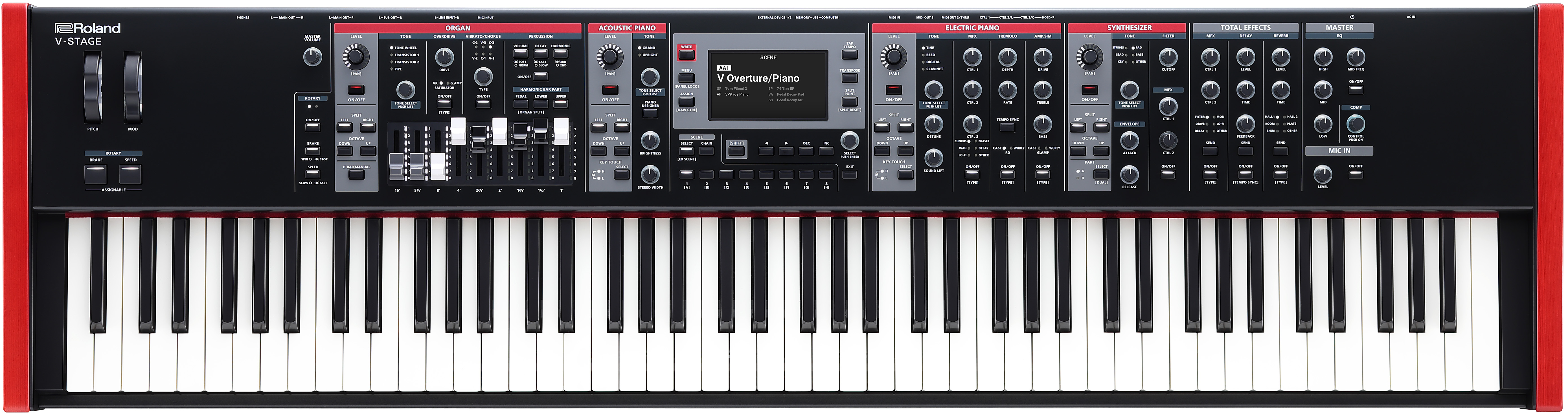 Roland V-STAGE 登場！極上のサウンドと圧倒的な使い易さを兼ね備えた
