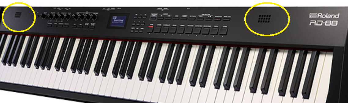軽量コンパクトでスピーカー搭載！Rolandの新たなステージピアノRD-88