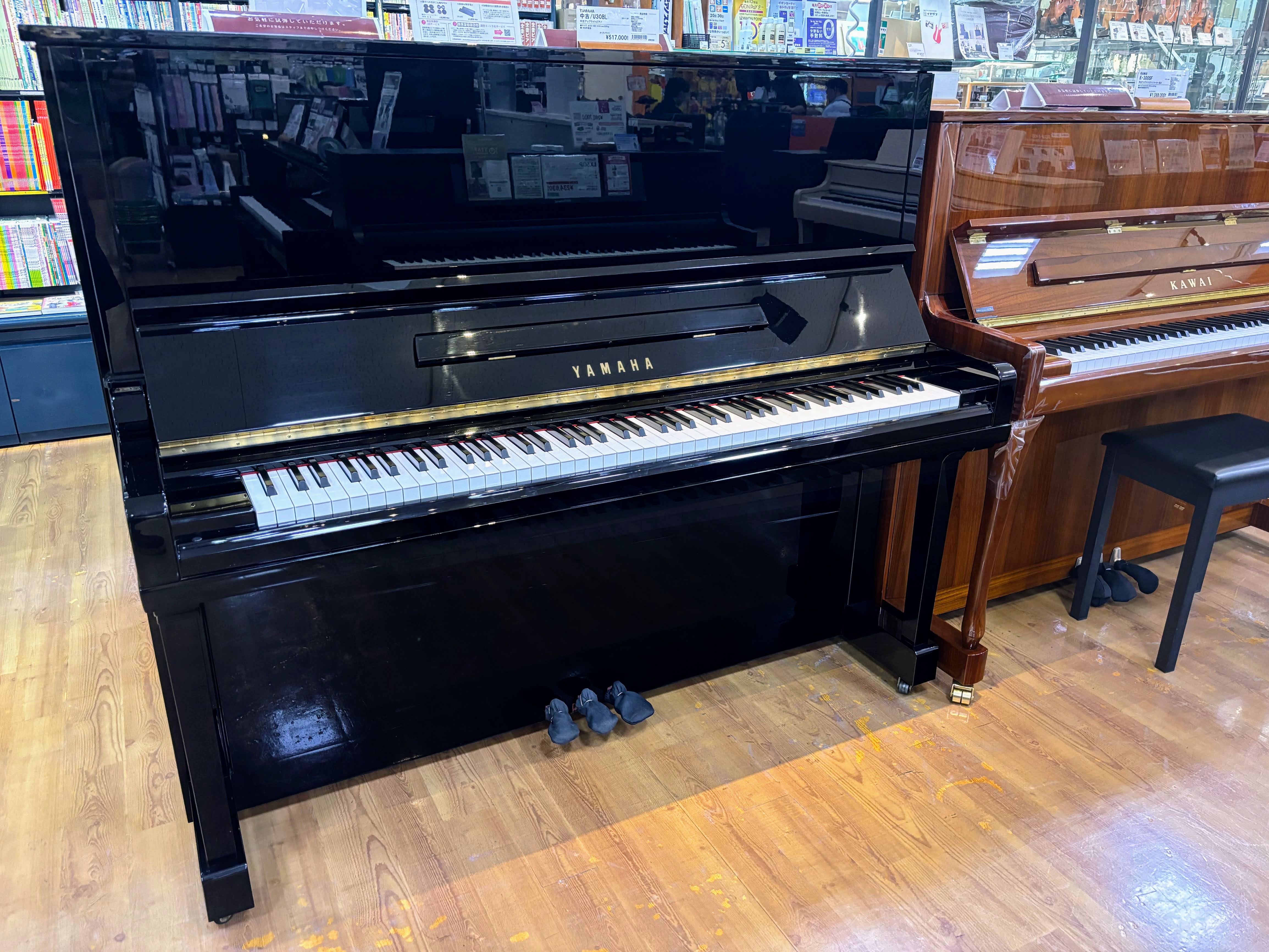 ご成約済～【中古ピアノ】YAMAHA/ヤマハ：U30BL（1988年製造）～新入荷