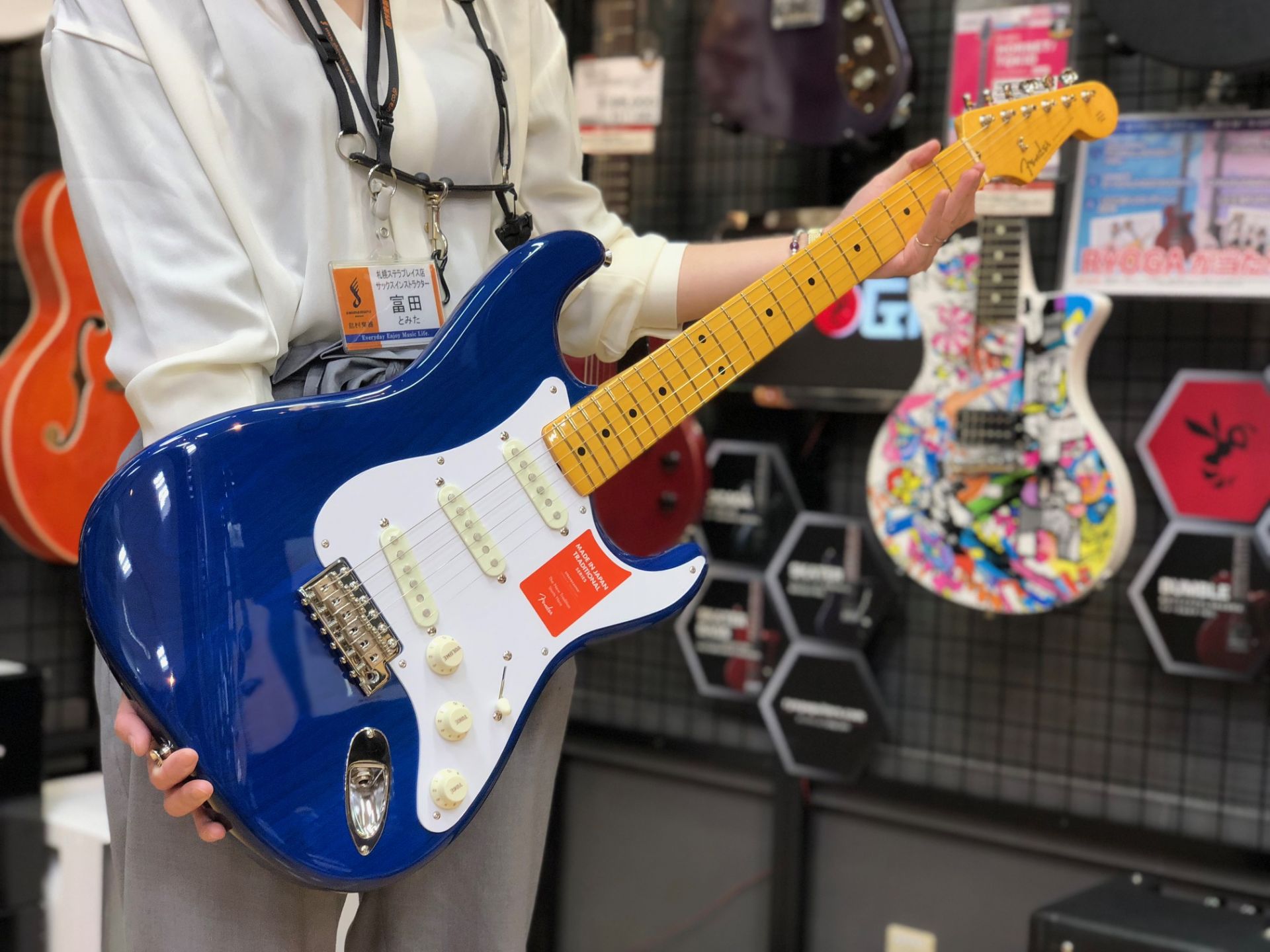 新着入荷情報】 Fender Japan Traditional 58 Stratocaster® 入荷しま