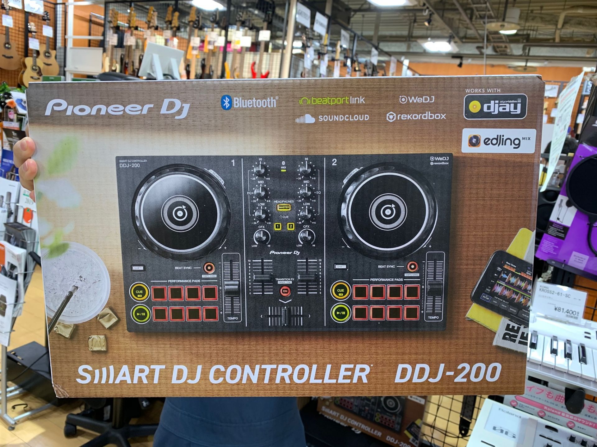 Pioneer DJ DDJ-200 | スマホで手軽に楽しめるリーズナブルなスマート