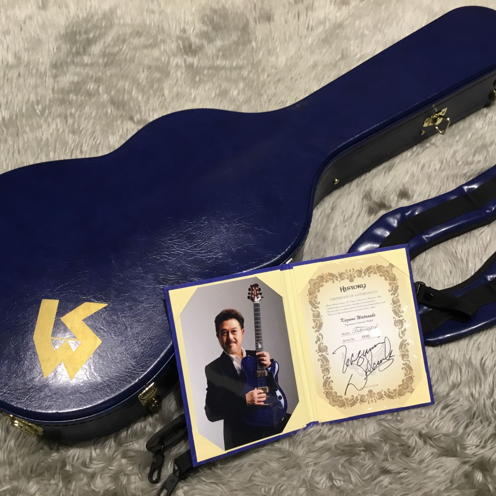 新入荷情報】中古エレキギター HISTORY Tidewater 渡辺香津美モデル