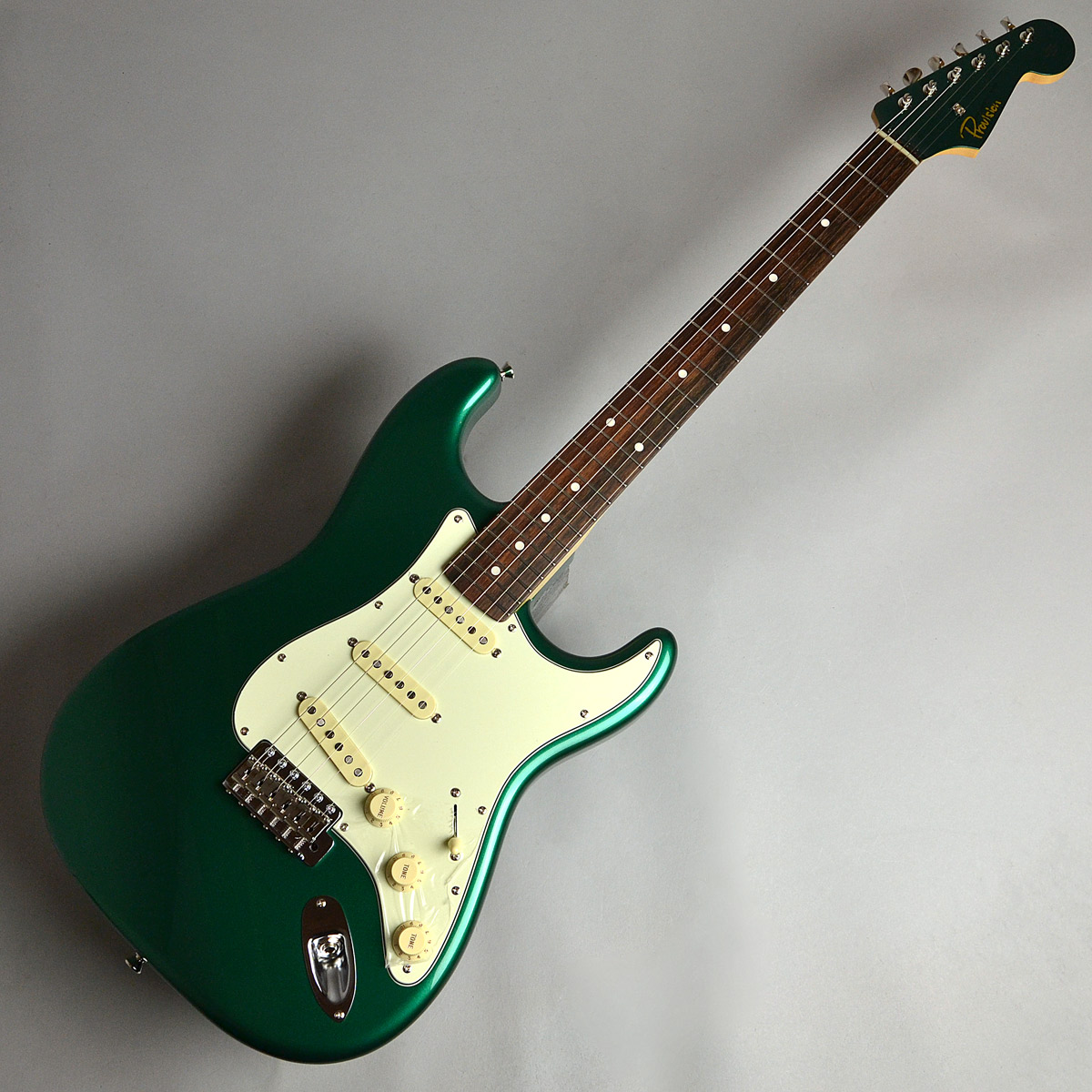 Provision」指板にハカランダを使用した純国産ストラトキャスター