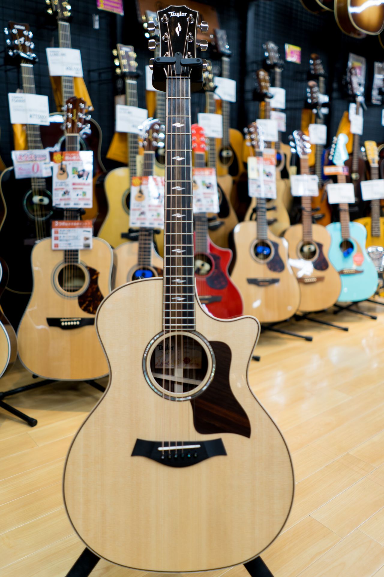 アコースティックギター】Taylor「814ce V-Class」入荷致しました