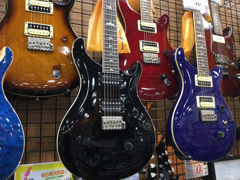 エレキギター】入荷！世界初PRS SE Standard 24のディーラーオリジナル