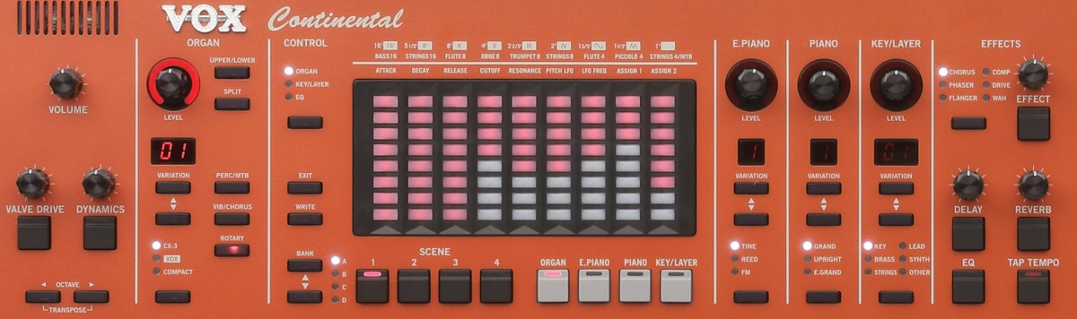 商品紹介】VOX CONTINENTAL-61｜島村楽器 浦和パルコ店