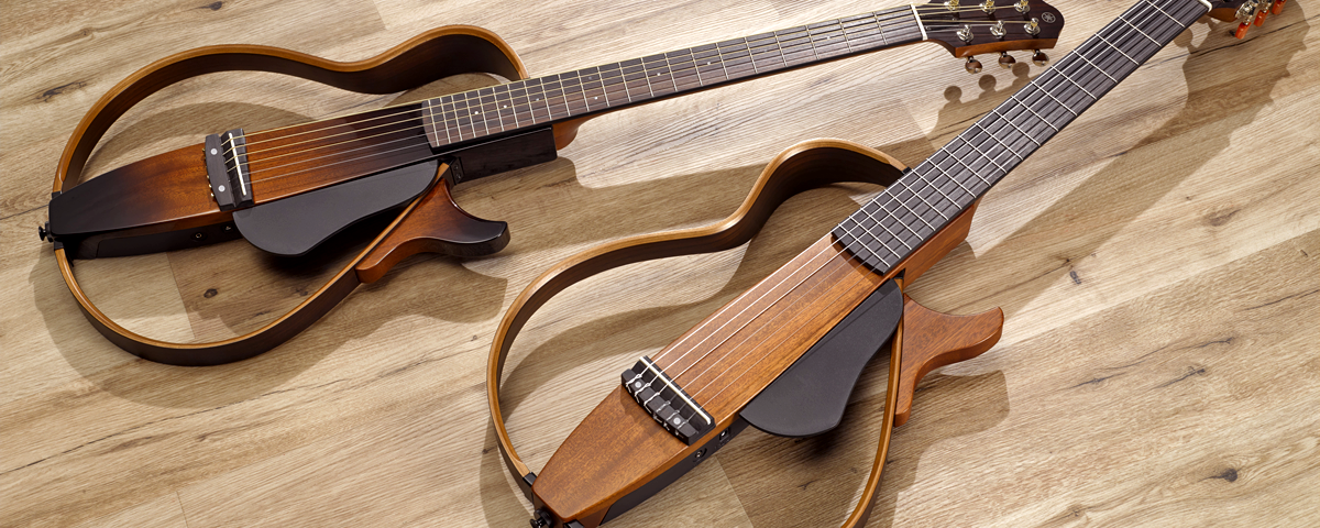 アコースティッギター】YAMAHA サイレントギター（SLG200シリーズ