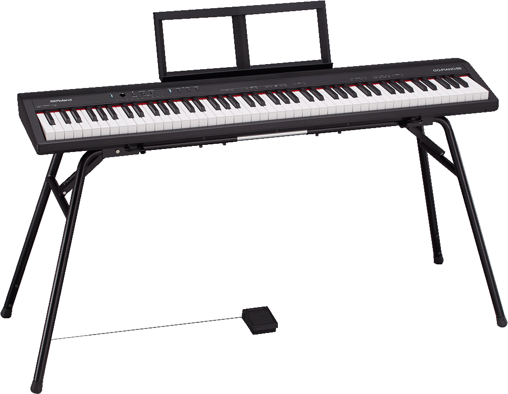 キーボード】Roland GO-88P | 88鍵盤キーボードで最も軽い！電池駆動も