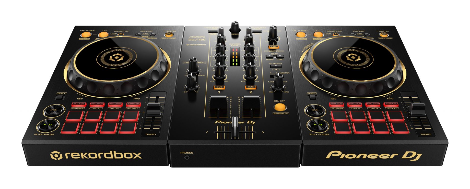 DDJ-400の限定ゴールドカラーモデル『DDJ-400-N』｜島村楽器 イオン