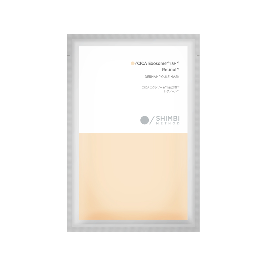 DERMAMPOULE MASK CICA EXOSOME x RETINOL | SHIMBI METHOD Official