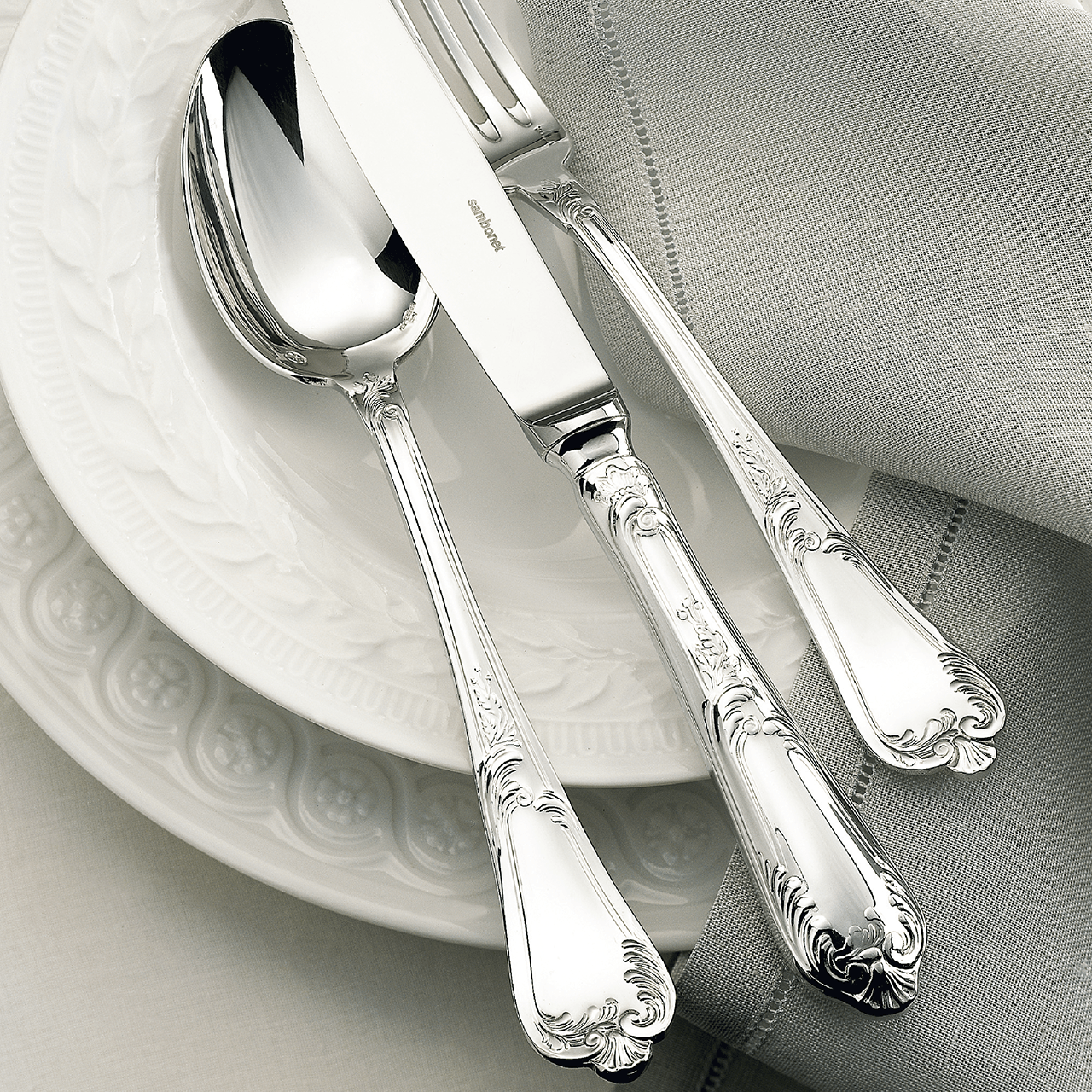 Sambonet Store / バターナイフ（モナカ柄）｜LAURIER