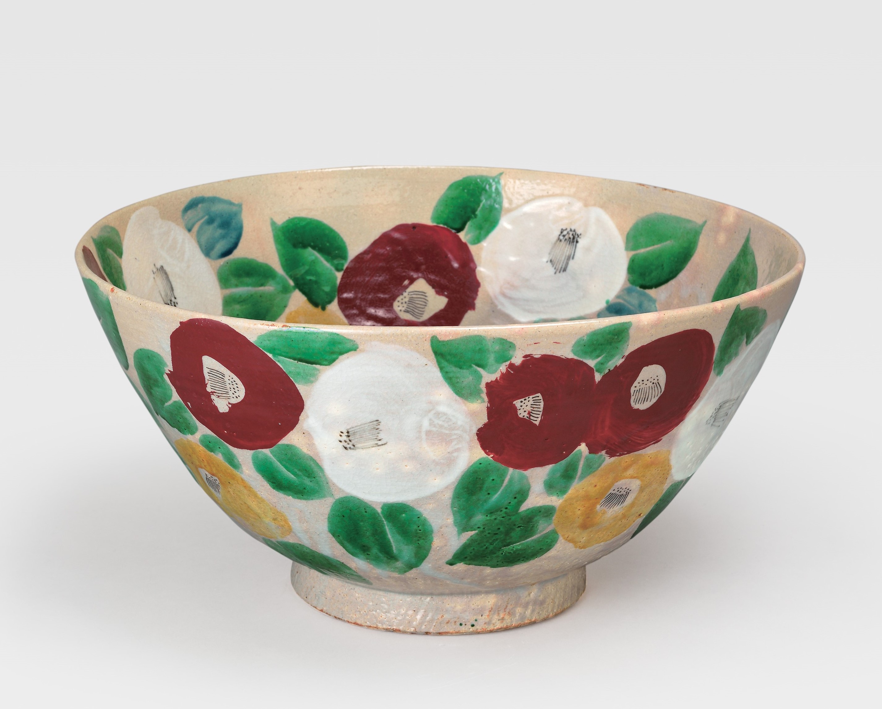 北大路魯山人の色絵―《雲錦鉢》と《椿づくし鉢》 | SHINWA AUCTION ブログ