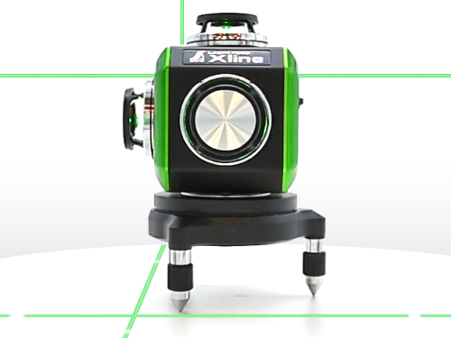 レーザーロボ X lineグリーン フルライン・地墨クロス - シンワ