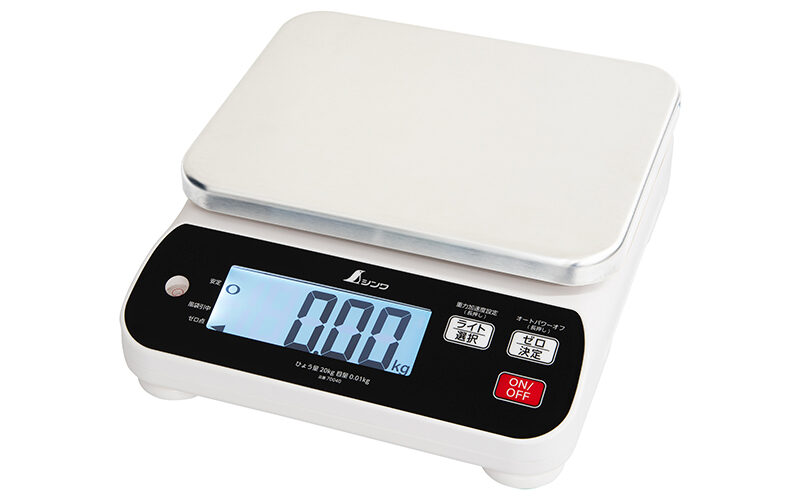 デジタルはかり WP 20㎏防塵防水 - シンワ測定株式会社