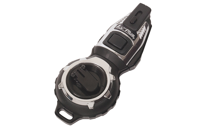 ハンディ墨つぼ Jr． Plus手巻 ブラック - シンワ測定株式会社