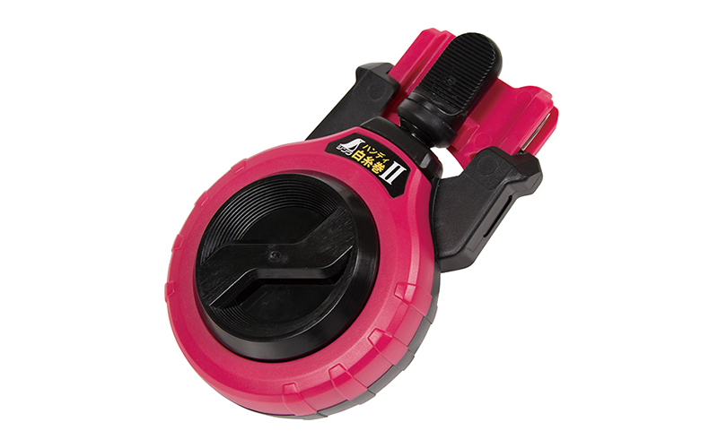 ハンディ白糸巻 Ⅱ自動巻 パープリッシュレッド - シンワ測定株式会社