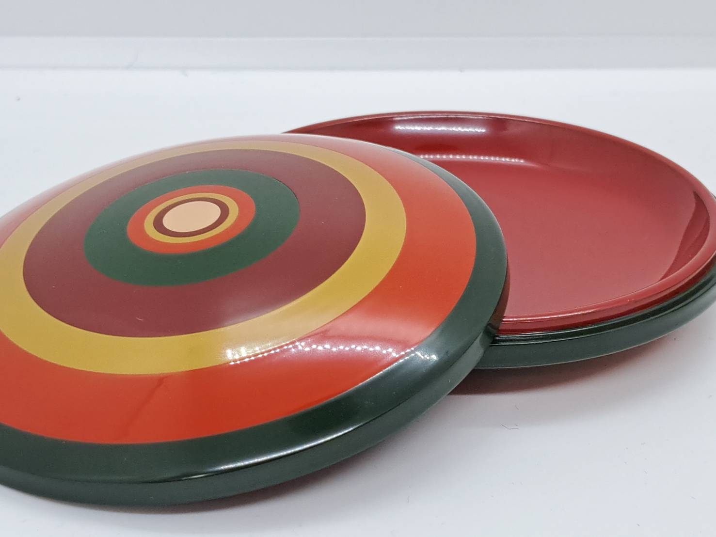 五代 川端近左 独楽塗香合 共箱 | 新栄堂