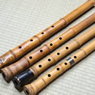 琴古流 尺八（在銘 竹治、龍川、康亘）三本 | 新栄堂