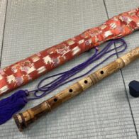 琴古流 尺八（在銘 竹治、龍川、康亘）三本 | 新栄堂