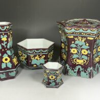 二代 村瀬治兵衛 独楽 蓋置 共箱 茶道具、琴（綾杉彫り、くり甲）小物