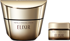 ハリに満ち、引き締まる。エリクシールのトータルVクリーム
