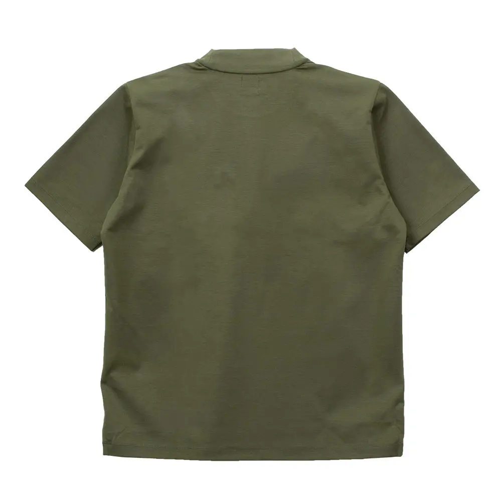 CHOYA SHIRT FACTORY Tシャツ 半袖 綿100% グリーン カーキ 緑