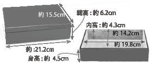 木製本漆塗 白木屋漆器店オンラインショップ＜黒＞7.0平小物入れ 錦絵