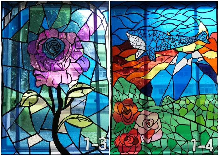 白根祭「ステンドグラス」紹介 | 山梨県立白根高等学校