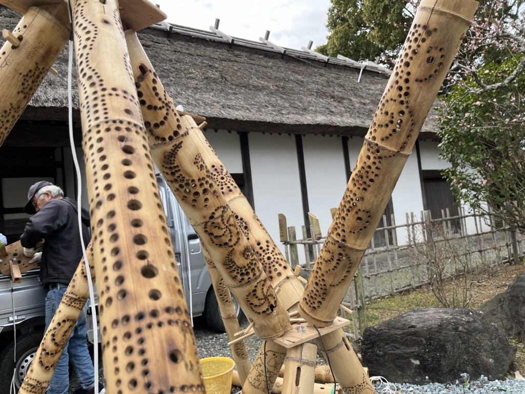 菊川市 黒田家代官屋敷で梅まつり＆竹あかり展】 | しずおか農山村