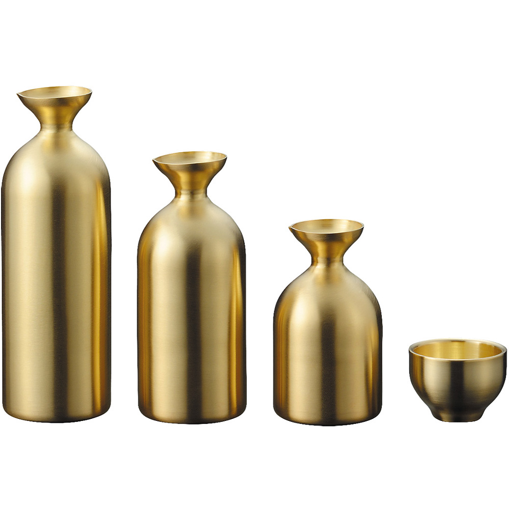 カンダ メタル丼 徳利 蒔絵仕様 鯉 1合 - 調理器具のSHOKUBI