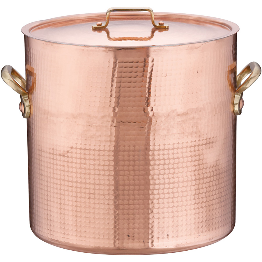 遠藤商事 SA エトール 銅 寸胴鍋 30cm手造り槌目入り - 調理器具のSHOKUBI