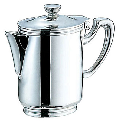 三宝産業 YUKIWA UK 18-8 ステンレス ロイヤル ミルクポット B渕 蓋付