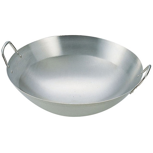 大屋製作所 18-8 ステンレス 中華鍋 60cm - 調理器具のSHOKUBI