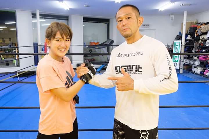 佐藤ルミナがシュートボクシング女子王者・MIOのMMA初挑戦を応援