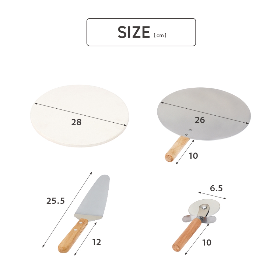 ピザ窯キット4点セット: ガーデンエクステリア