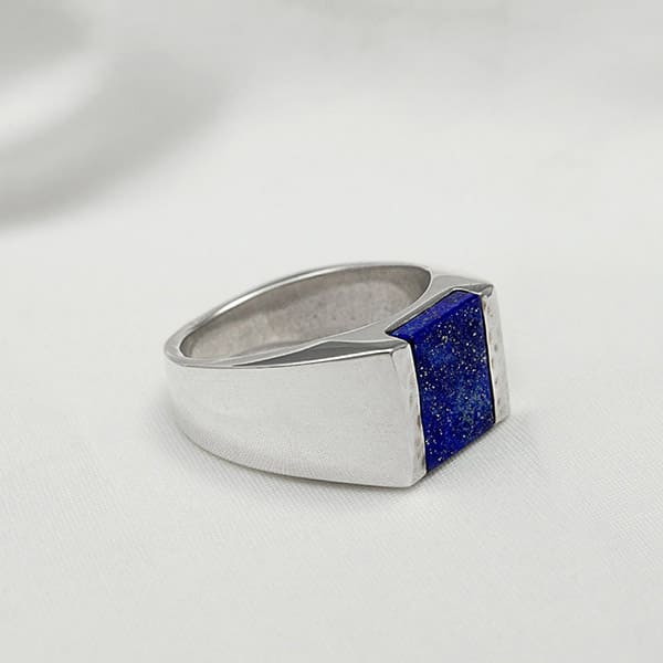 MOCHA】ラピスラズリ×シルバーリング [DR-304LL]