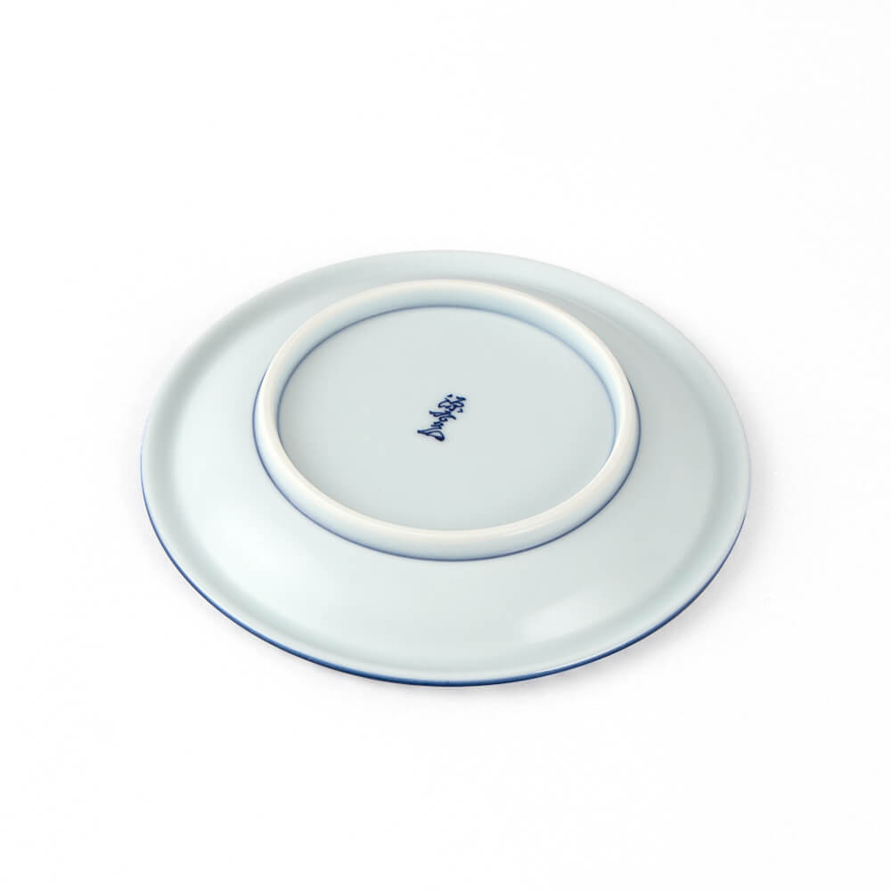 染付四海波 銘々皿 ｜ 有田焼の源右衛門窯公式オンラインショップ