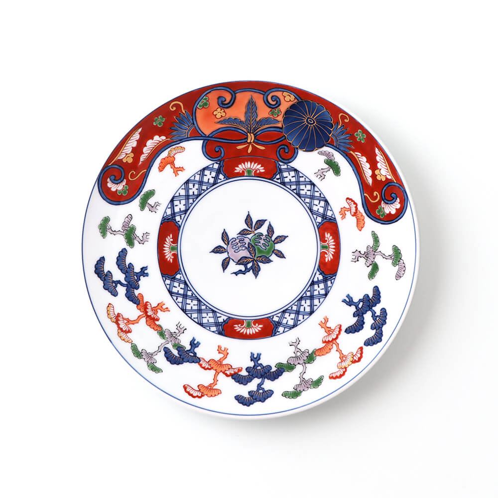 古伊万里風松絵 皿（24cm） ｜ 有田焼の源右衛門窯公式オンラインショップ