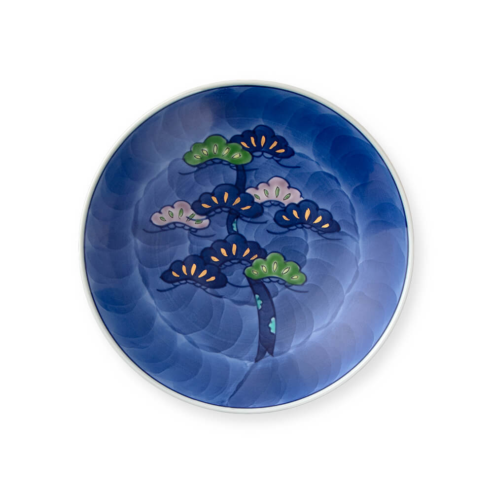 染錦唐花紋 銘々皿 ｜ 有田焼の源右衛門窯公式オンラインショップ