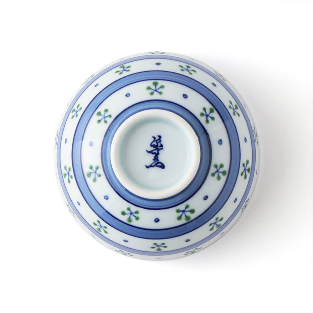 染錦帯梅小紋 飯碗 ｜ 有田焼の源右衛門窯公式オンラインショップ