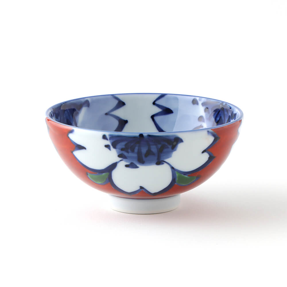 赤濃桜絵 飯碗 ｜ 有田焼の源右衛門窯公式オンラインショップ