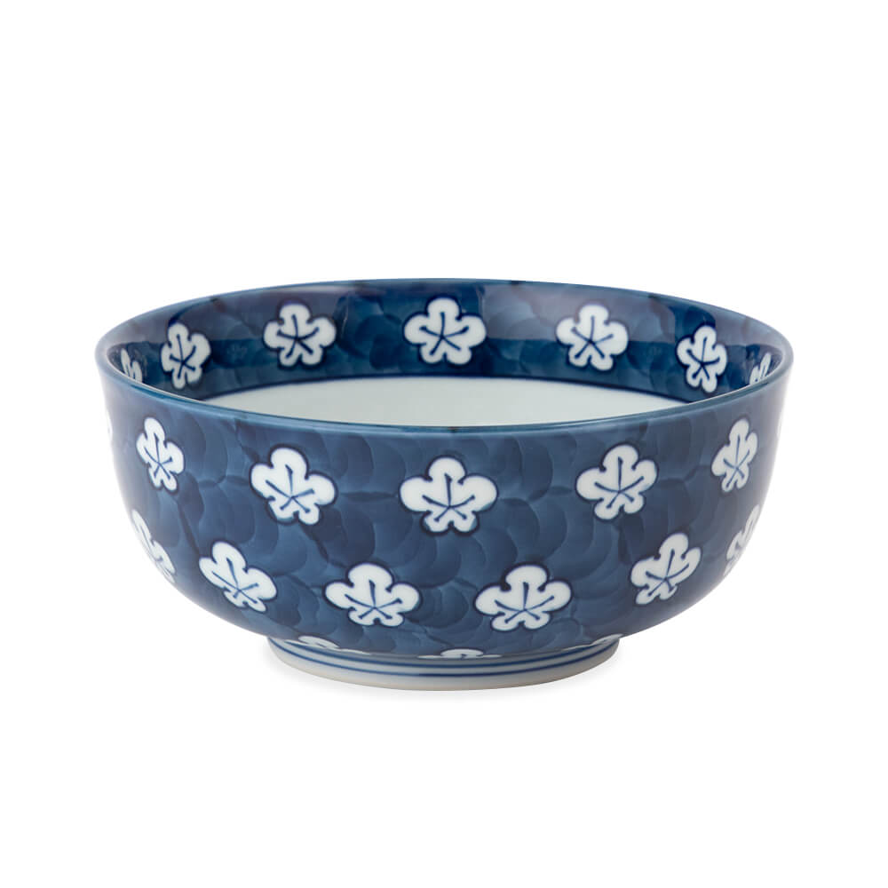 古染風梅紋 麺鉢 ｜ 有田焼の源右衛門窯公式オンラインショップ