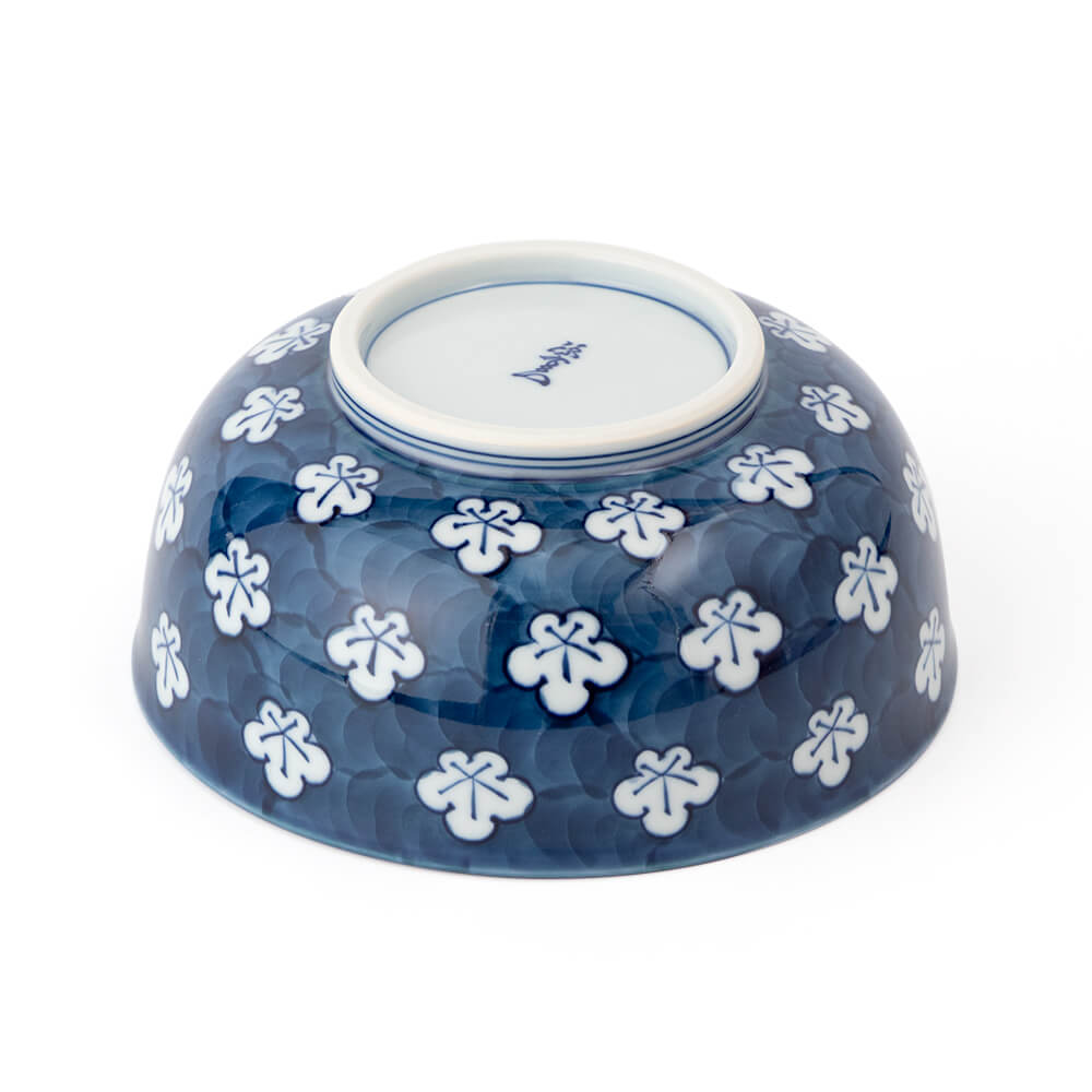 古染風梅紋 麺鉢 ｜ 有田焼の源右衛門窯公式オンラインショップ