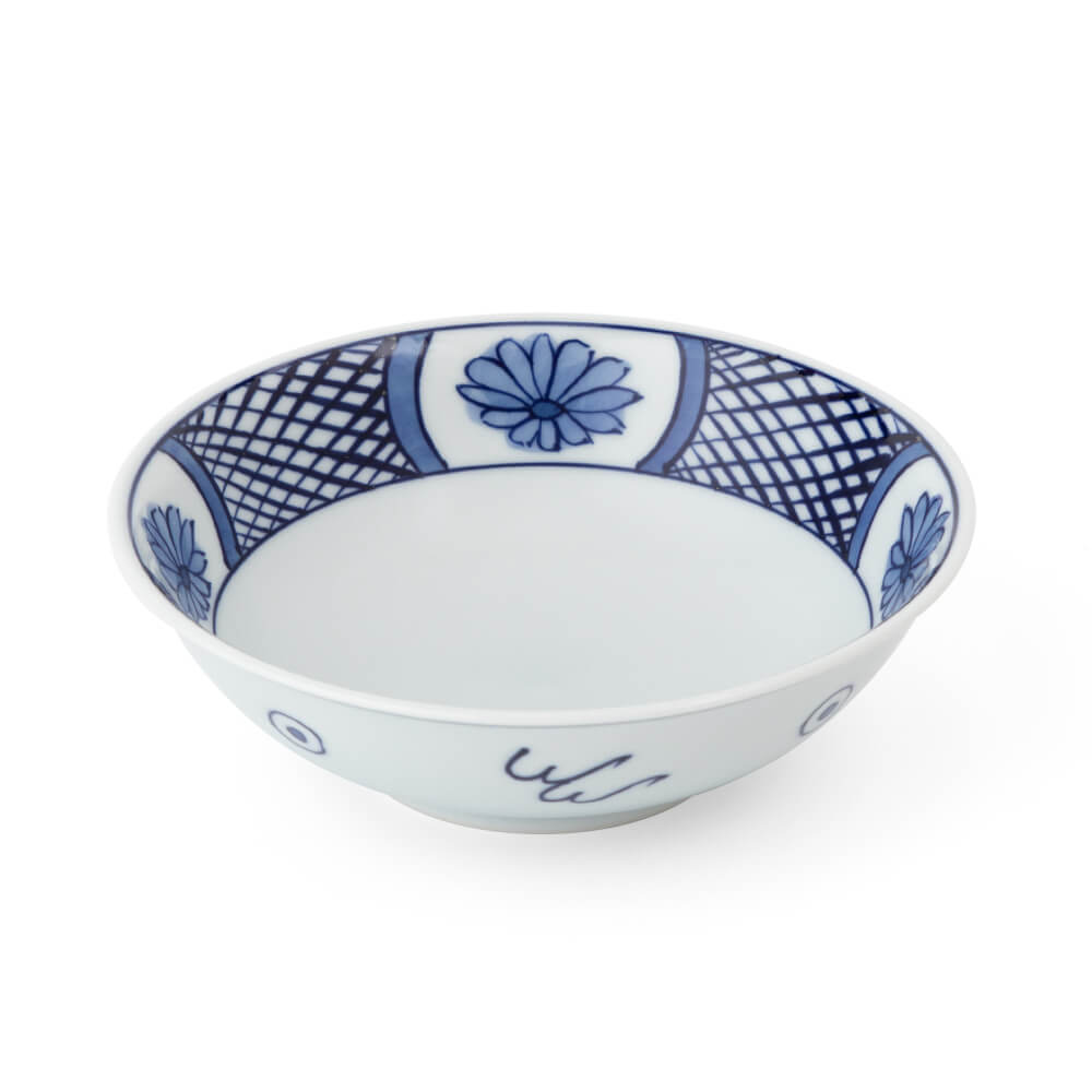 染付菊絵 鉢 ｜ 有田焼の源右衛門窯公式オンラインショップ