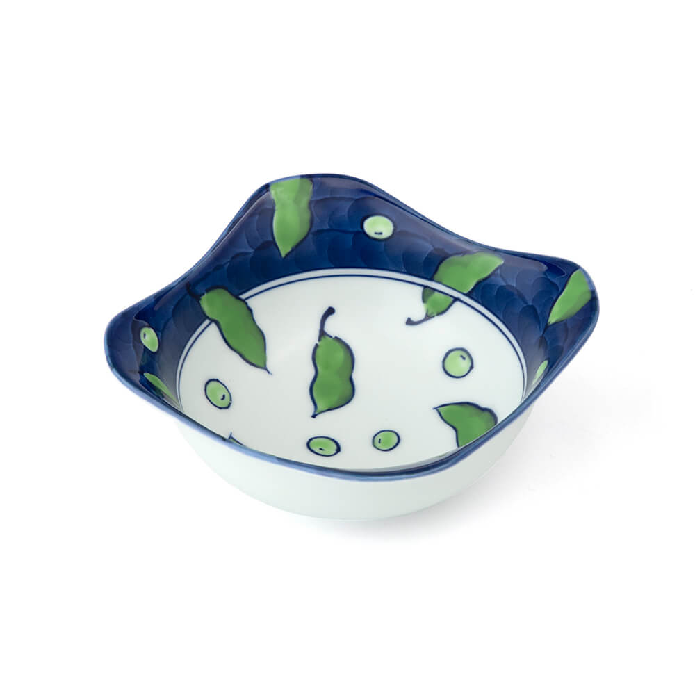 染錦緑豆文濃 取鉢 ｜ 有田焼の源右衛門窯公式オンラインショップ