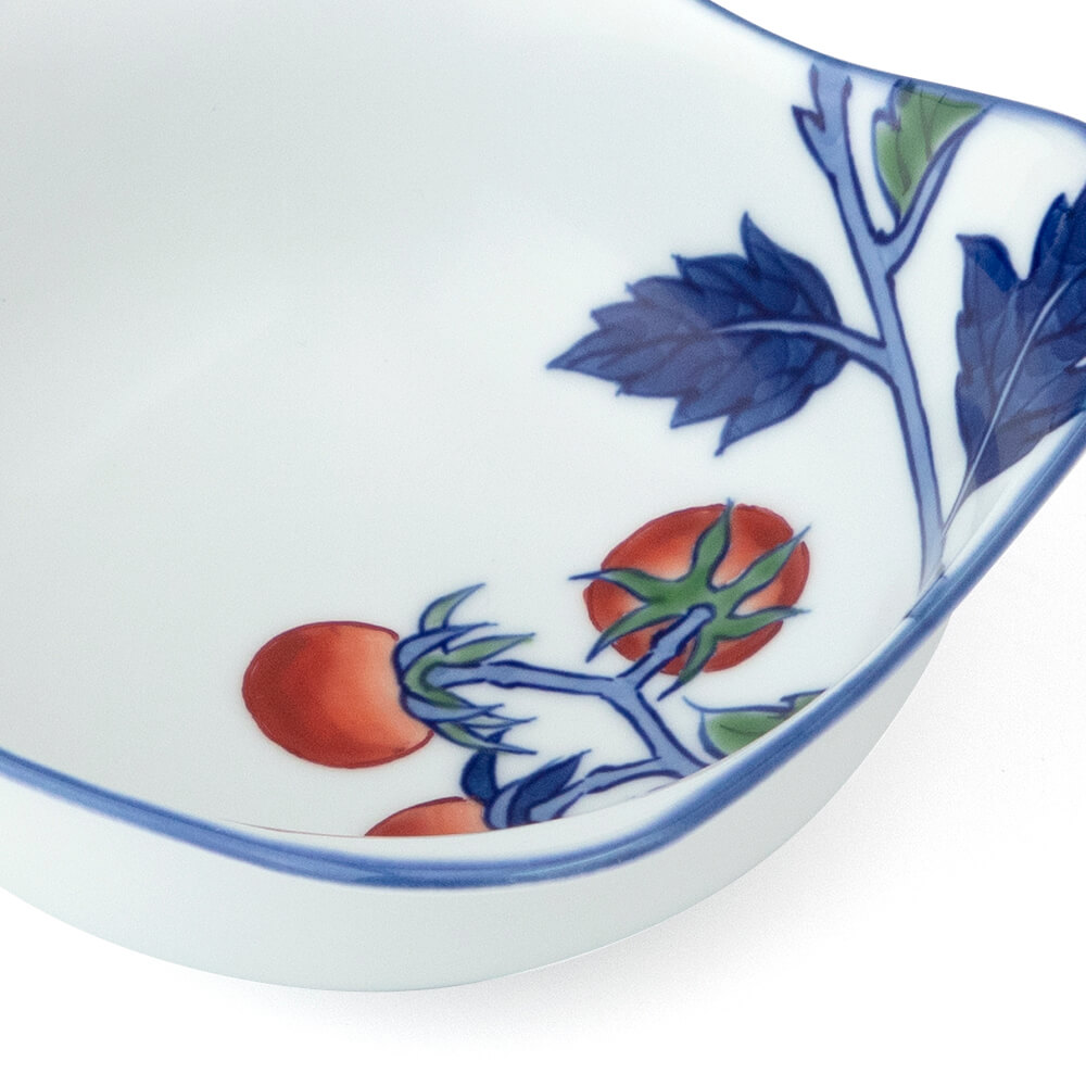 染錦小蕃茄文 取鉢 ｜ 有田焼の源右衛門窯公式オンラインショップ