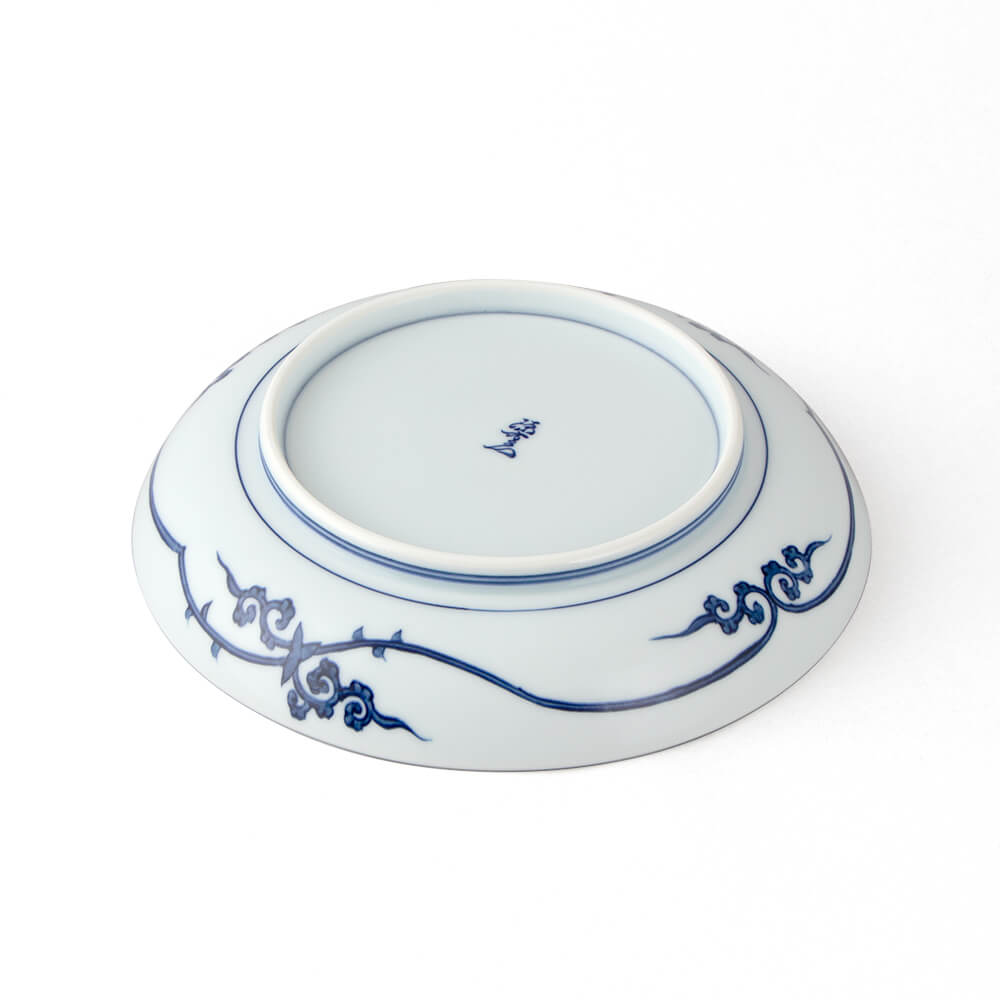 染錦柘榴見込 皿 ｜ 有田焼の源右衛門窯公式オンラインショップ