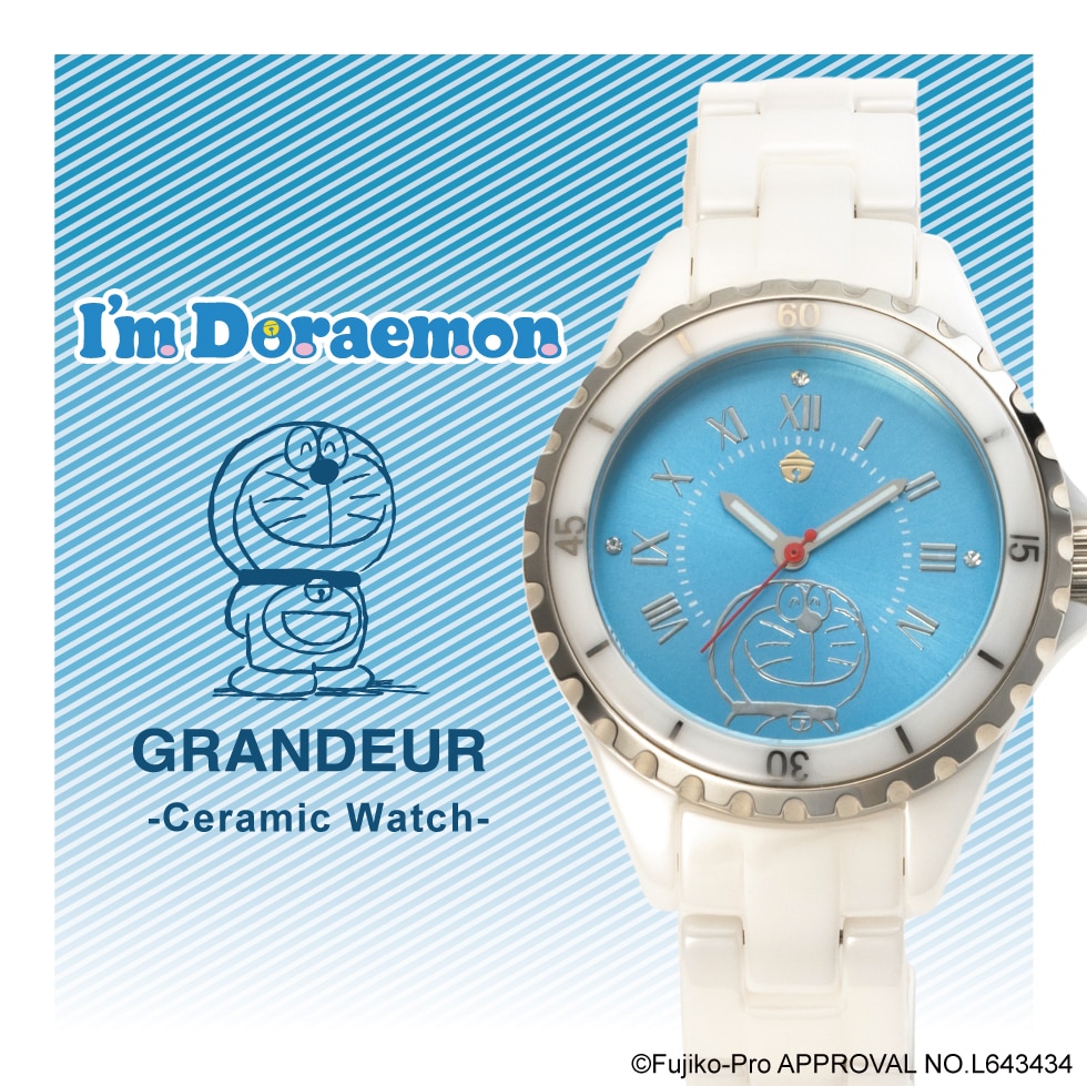 I'm Doraemon」GRANDEUR ドラえもんセラミックウォッチモデル｜郵便局