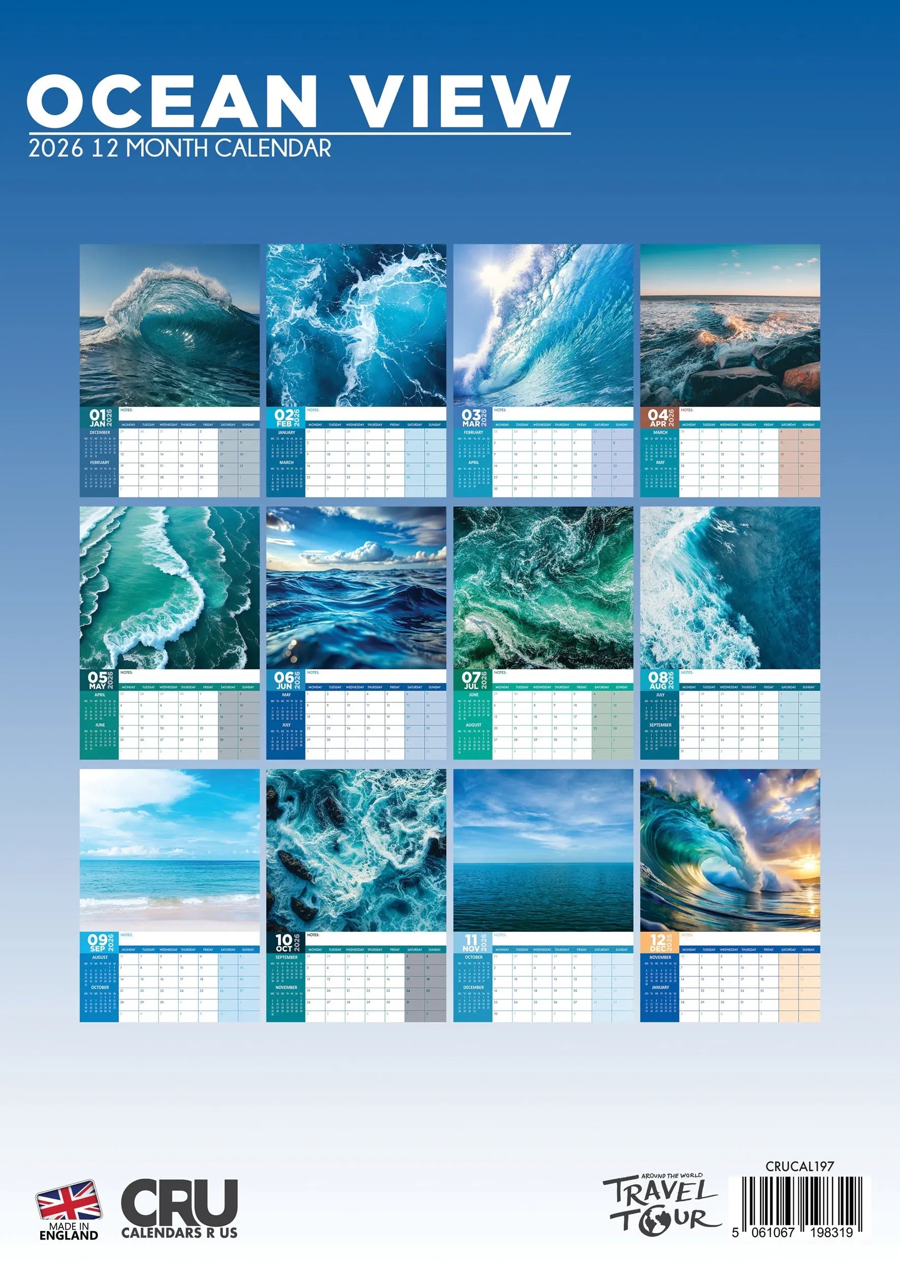 Ocean View Calendar 2025? Order easily and quickly online.