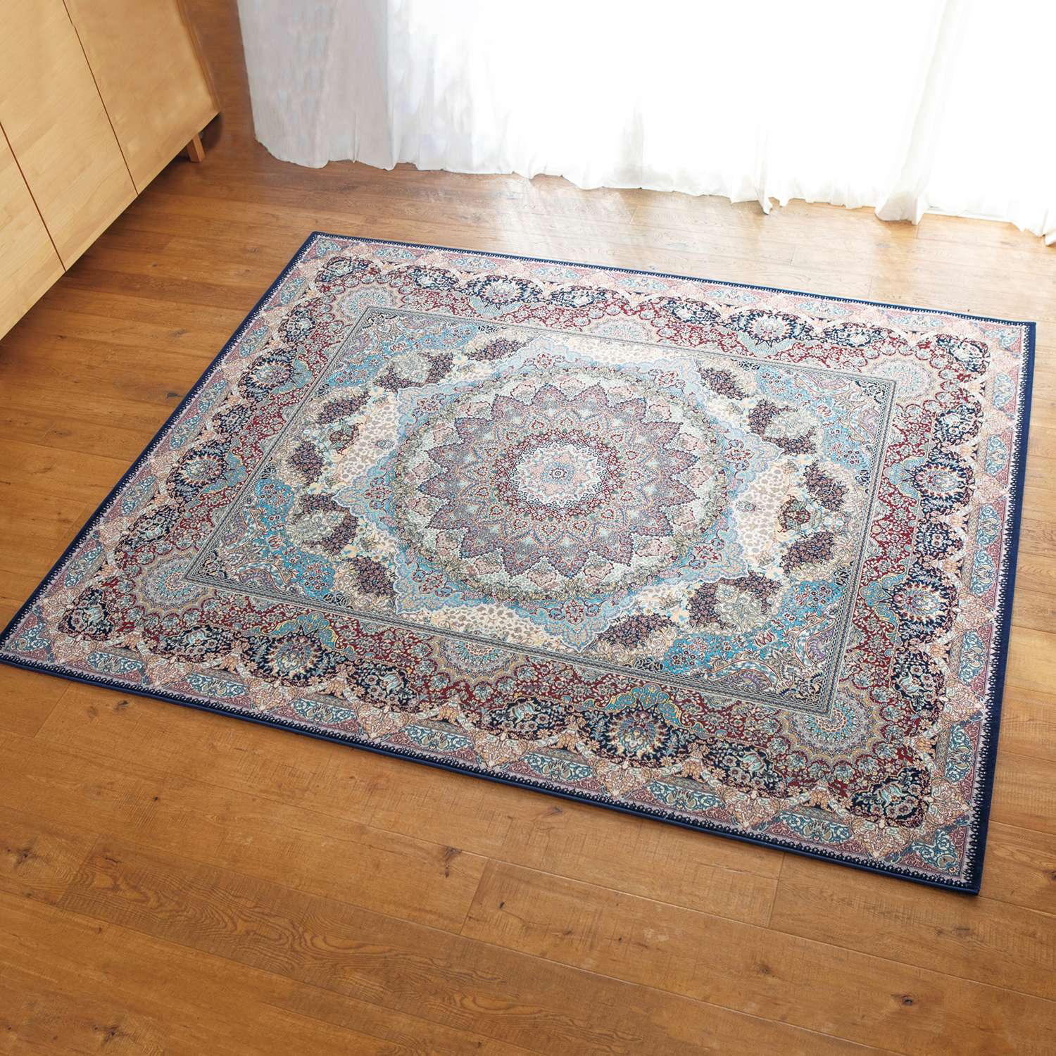 200×250cm＞ 繊細で柔らかな手触り エジプト製 ウィルトン織